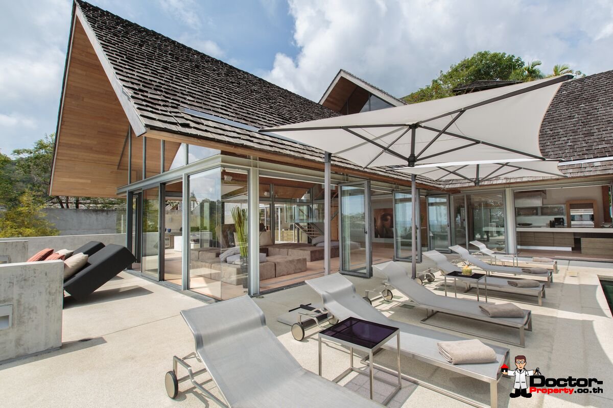Fantastic 5 Bedroom Sea View Villa Saengootsa - Kamala Beach - Phuket West - for sale