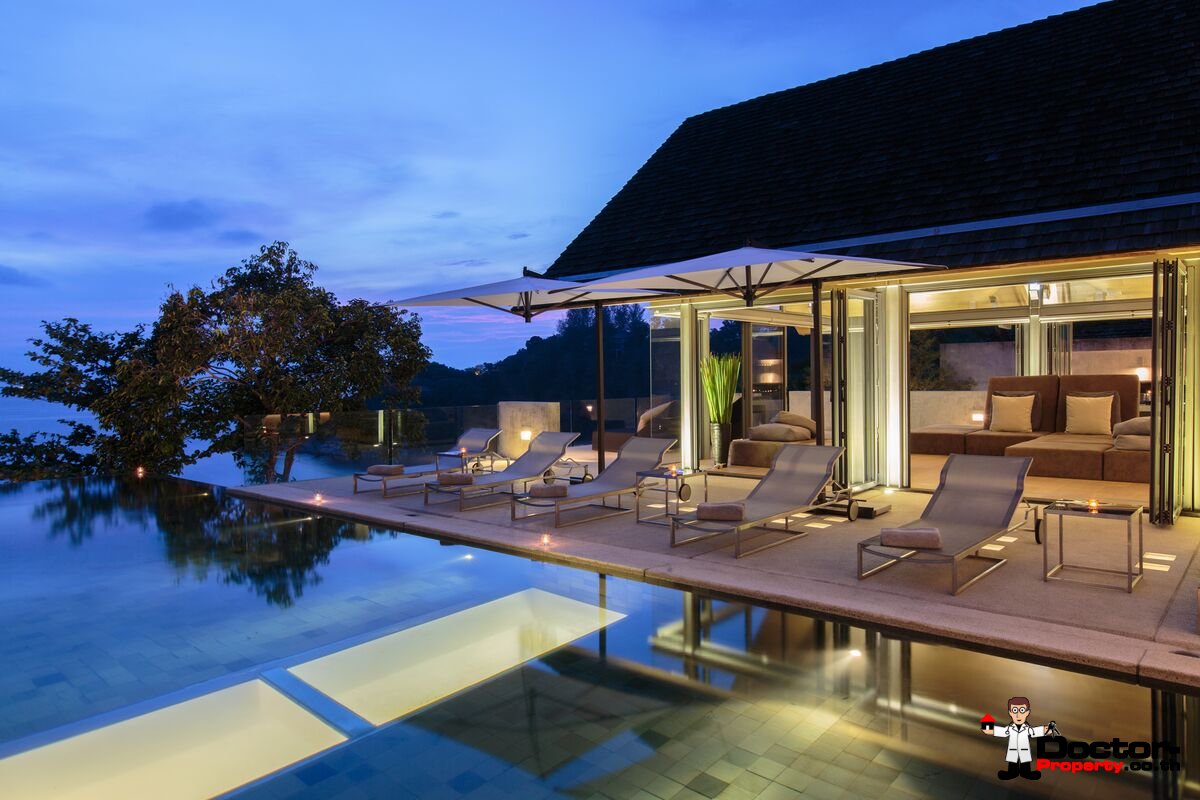 Fantastic 5 Bedroom Sea View Villa Saengootsa - Kamala Beach - Phuket West - for sale