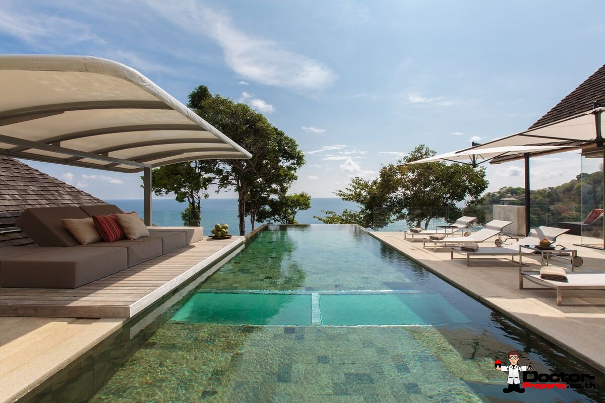 Fantastic 5 Bedroom Sea View Villa Saengootsa - Kamala Beach - Phuket West - for sale
