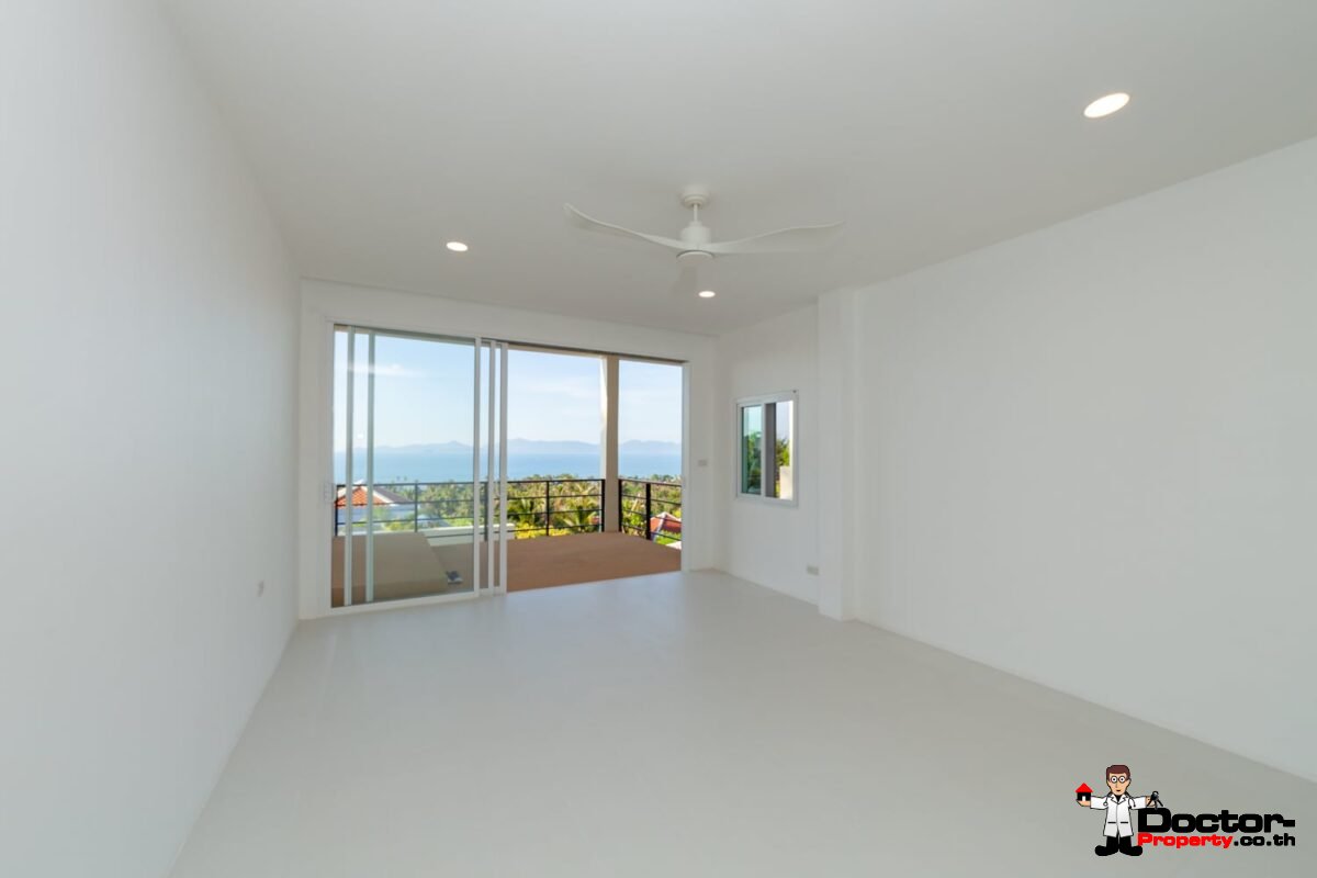 Refurbished 4 Bed Pool Villa with Seaview – Bang Por, Koh Samui – For Sale