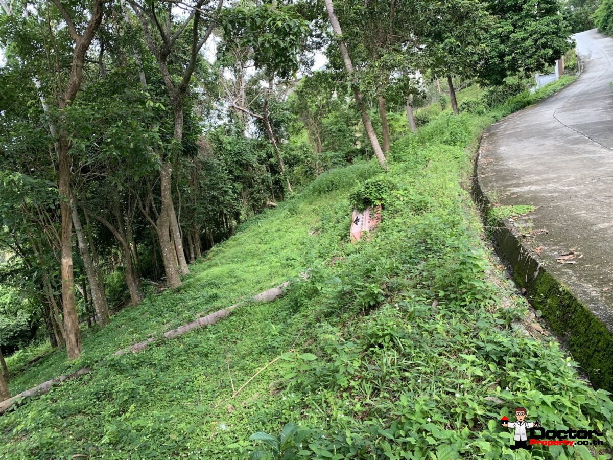 Nearly 3 Rai Sea View Land – Bang Makham – Koh Samui – for sale