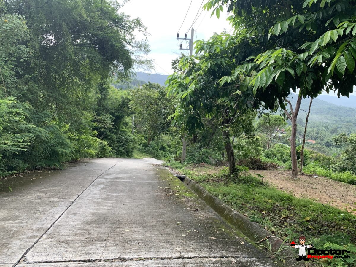 Nearly 3 Rai Sea View Land – Bang Makham – Koh Samui – for sale