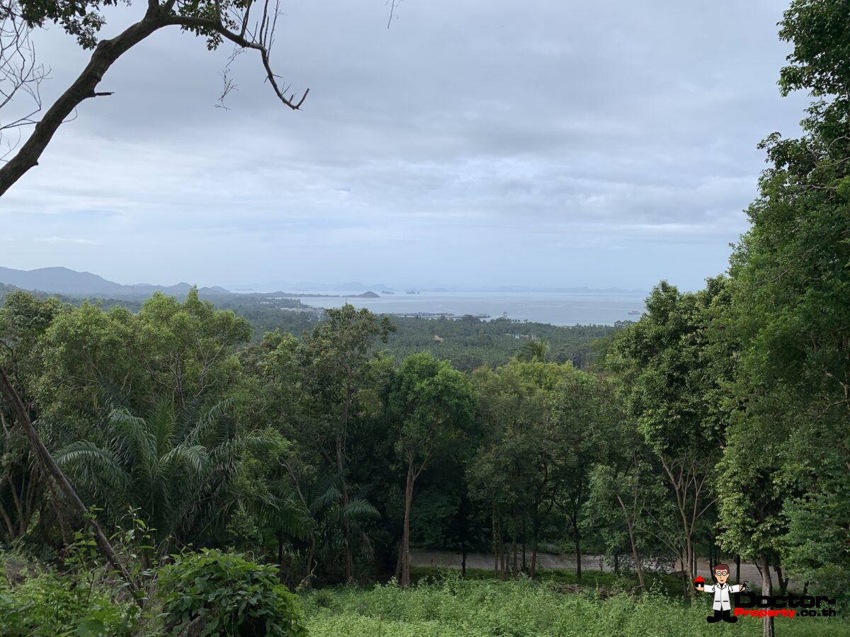 Nearly 3 Rai Sea View Land – Bang Makham – Koh Samui – for sale