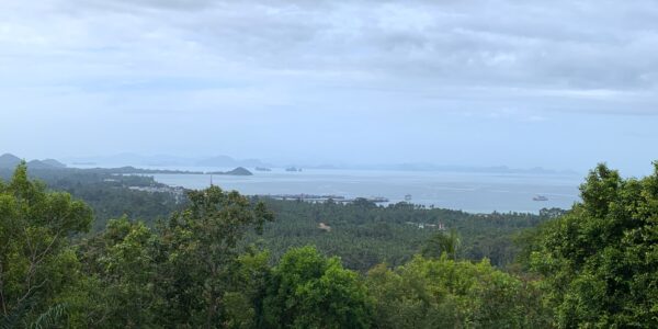 Nearly 3 Rai Sea View Land – Bang Makham – Koh Samui – for sale