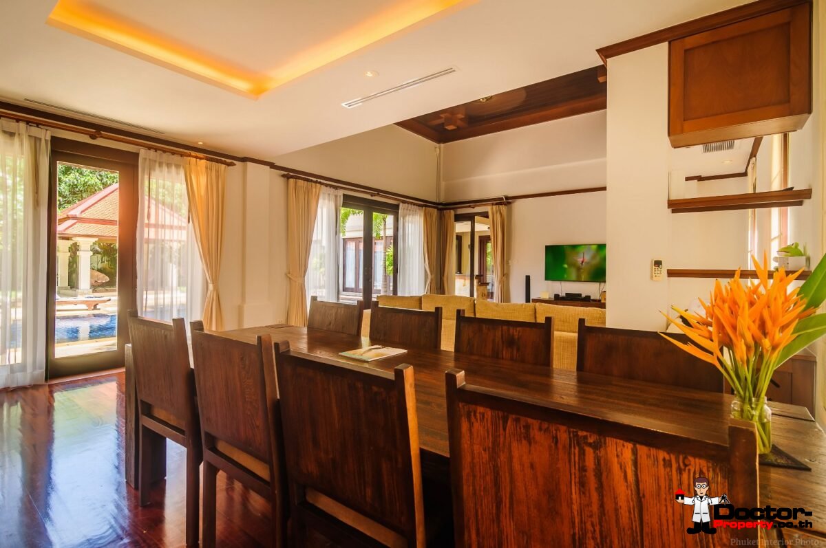 Luxury 3 Bedroom Private Pool Villa Sai Taan - Bang Tao Beach - Phuket - for sale