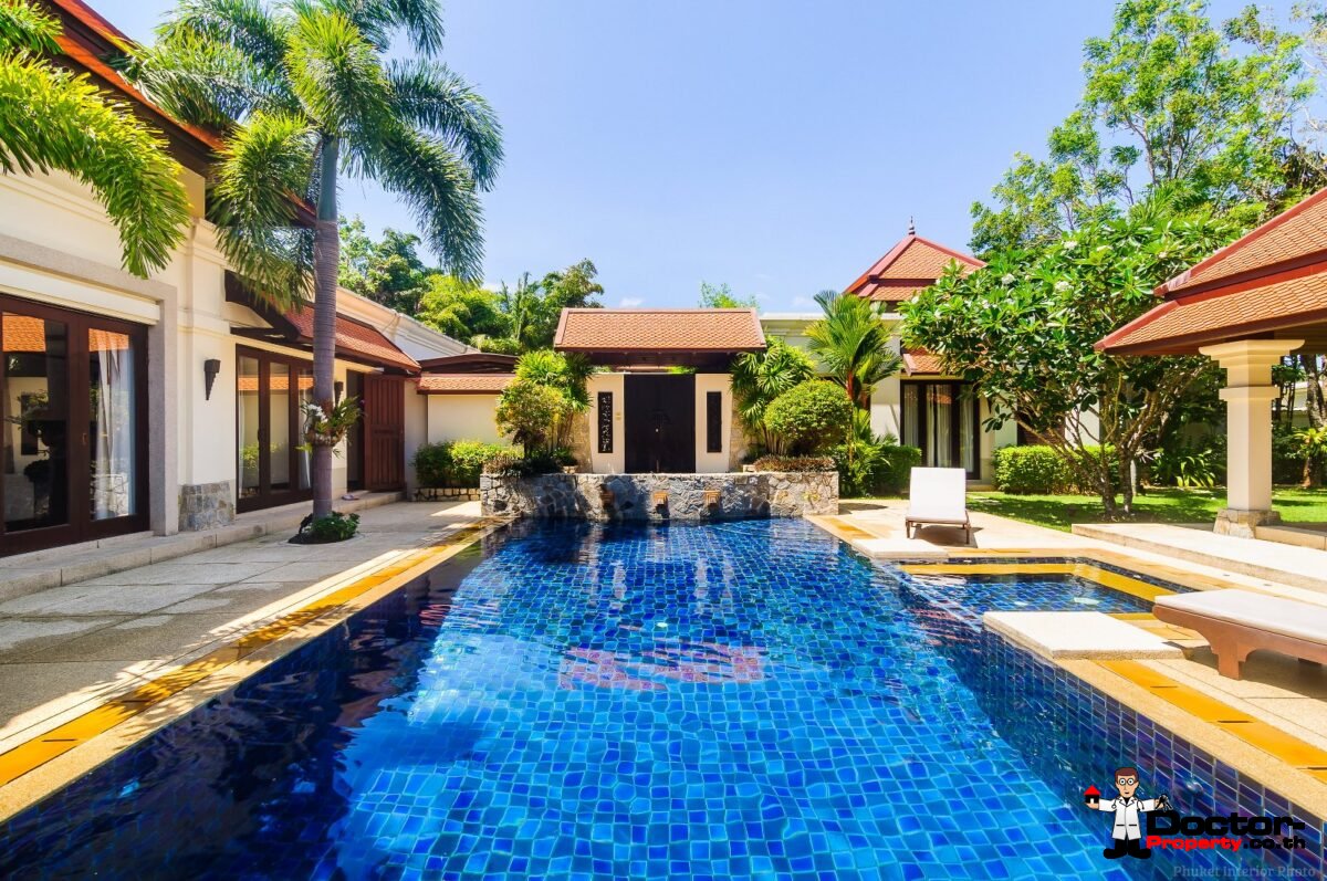 Luxury 3 Bedroom Private Pool Villa Sai Taan - Bang Tao Beach - Phuket - for sale