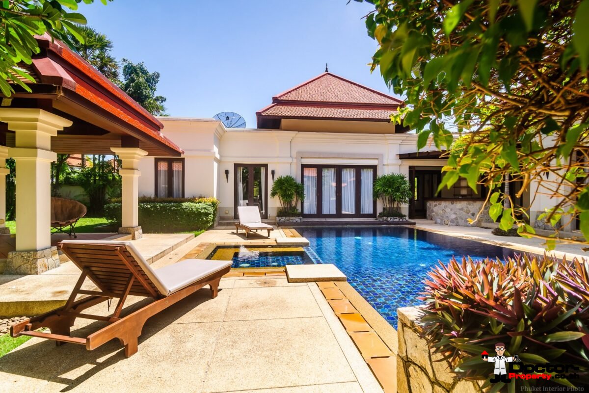 Luxury 3 Bedroom Private Pool Villa Sai Taan - Bang Tao Beach - Phuket - for sale
