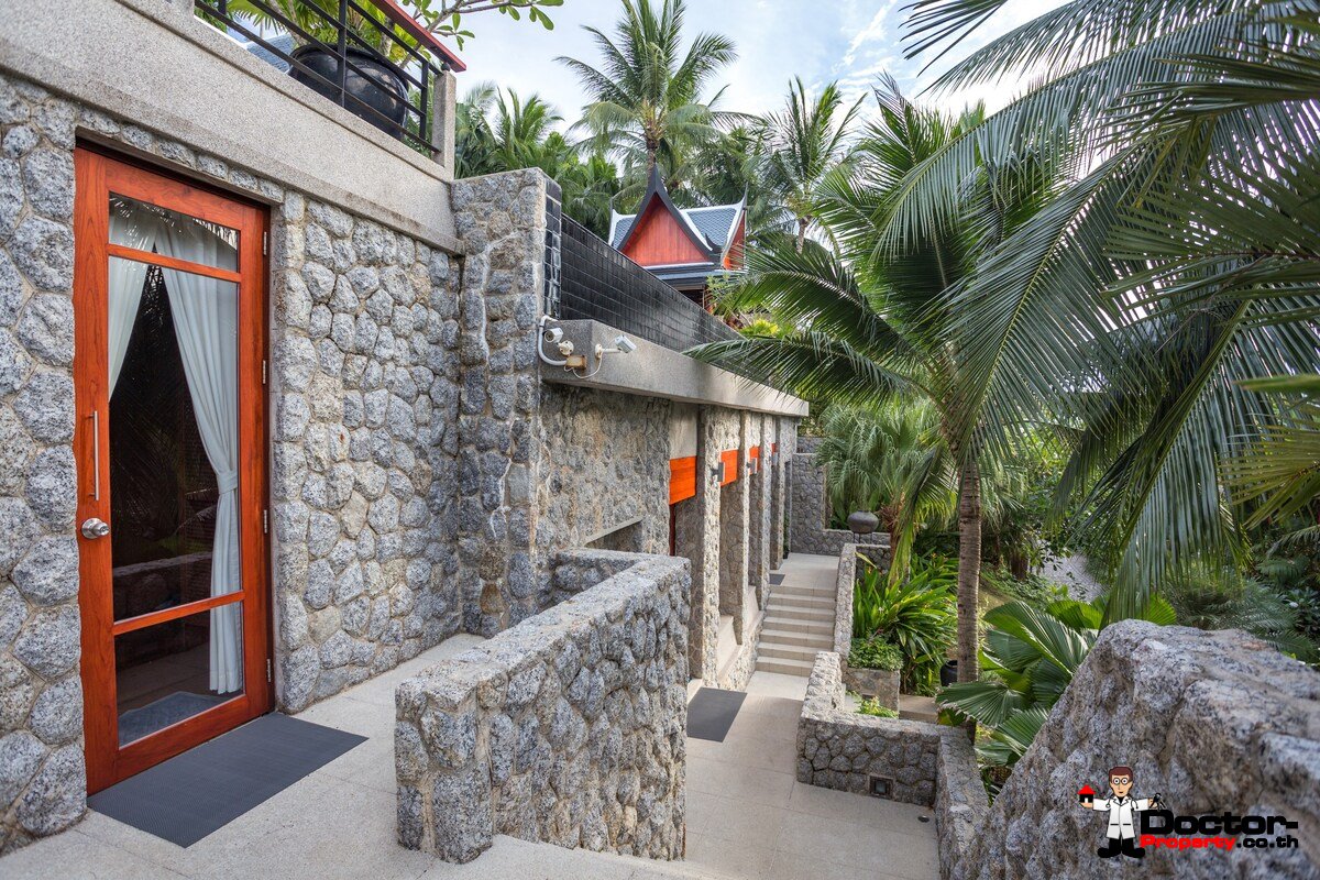 Luxury 5 Bedroom Thai Style Villa with Sea View - Surin Beach - Phuket West - for sale