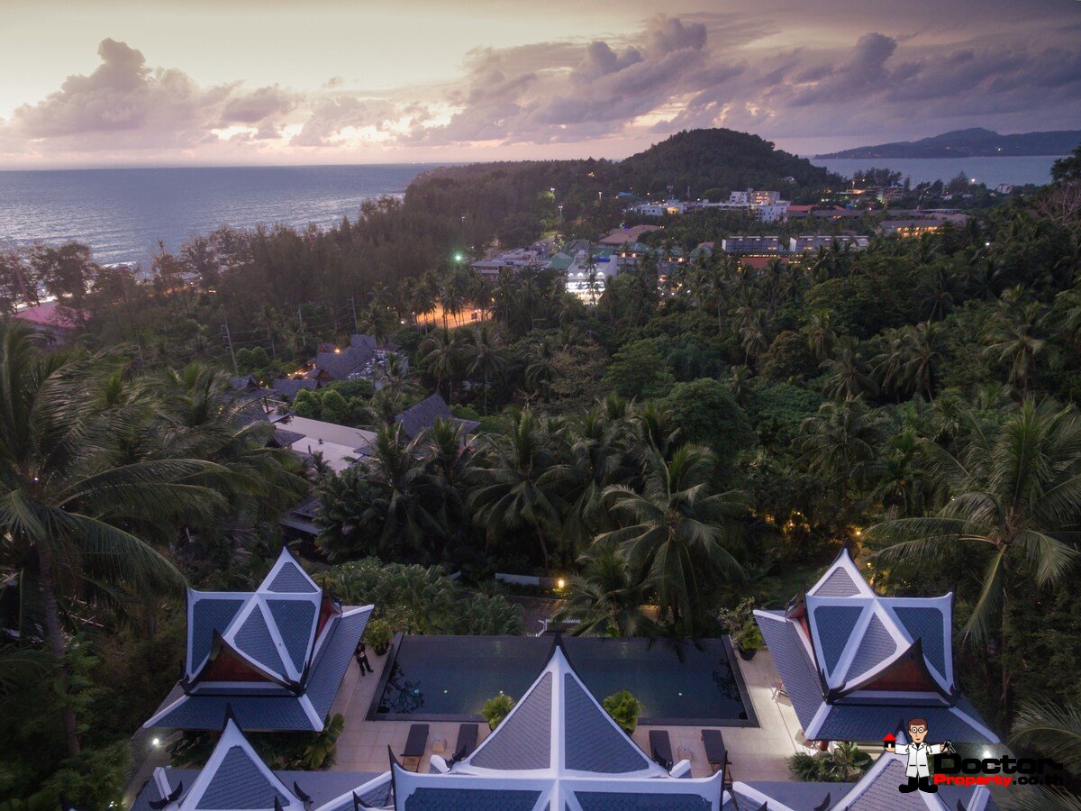 Luxury 5 Bedroom Thai Style Villa with Sea View - Surin Beach - Phuket West - for sale