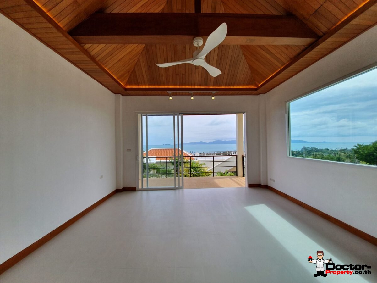 Refurbished 4 Bed Pool Villa with Seaview – Bang Por, Koh Samui – For Sale