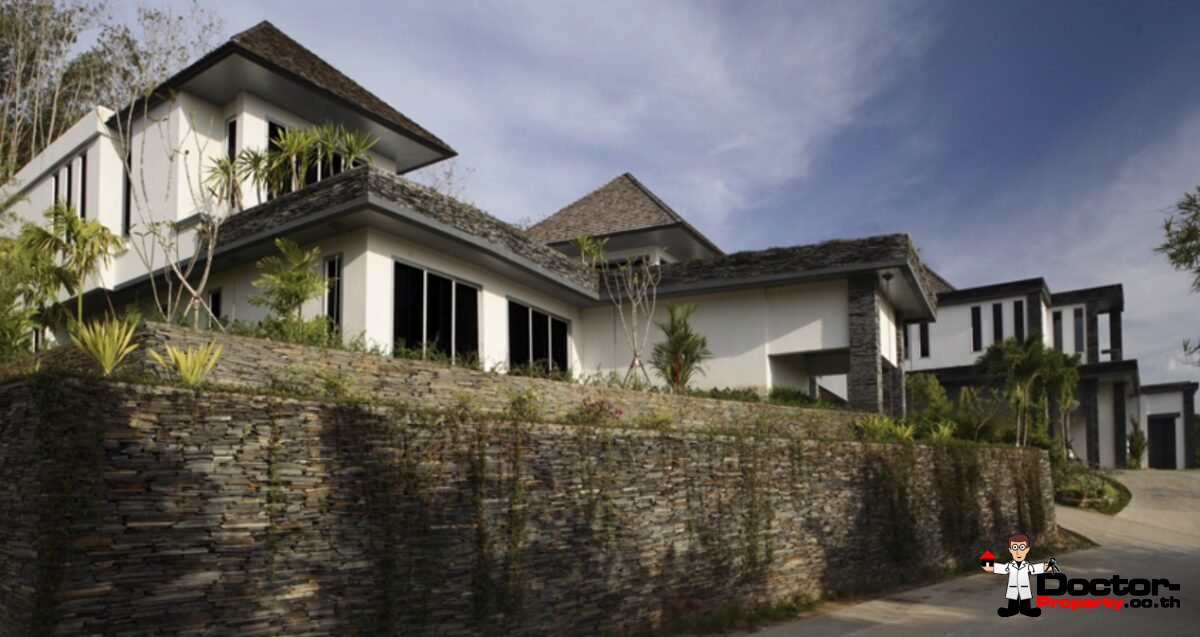 New 3-4 Bedroom Luxury Houses with Sea Views - Layan Beach - Phuket West - for sale