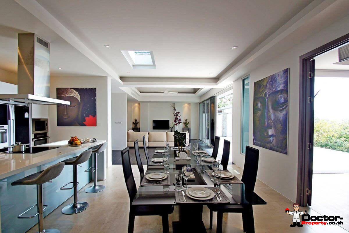 Panoramic Sea View Pool Villa 3 Bedroom - Layan Beach - Phuket - for sale