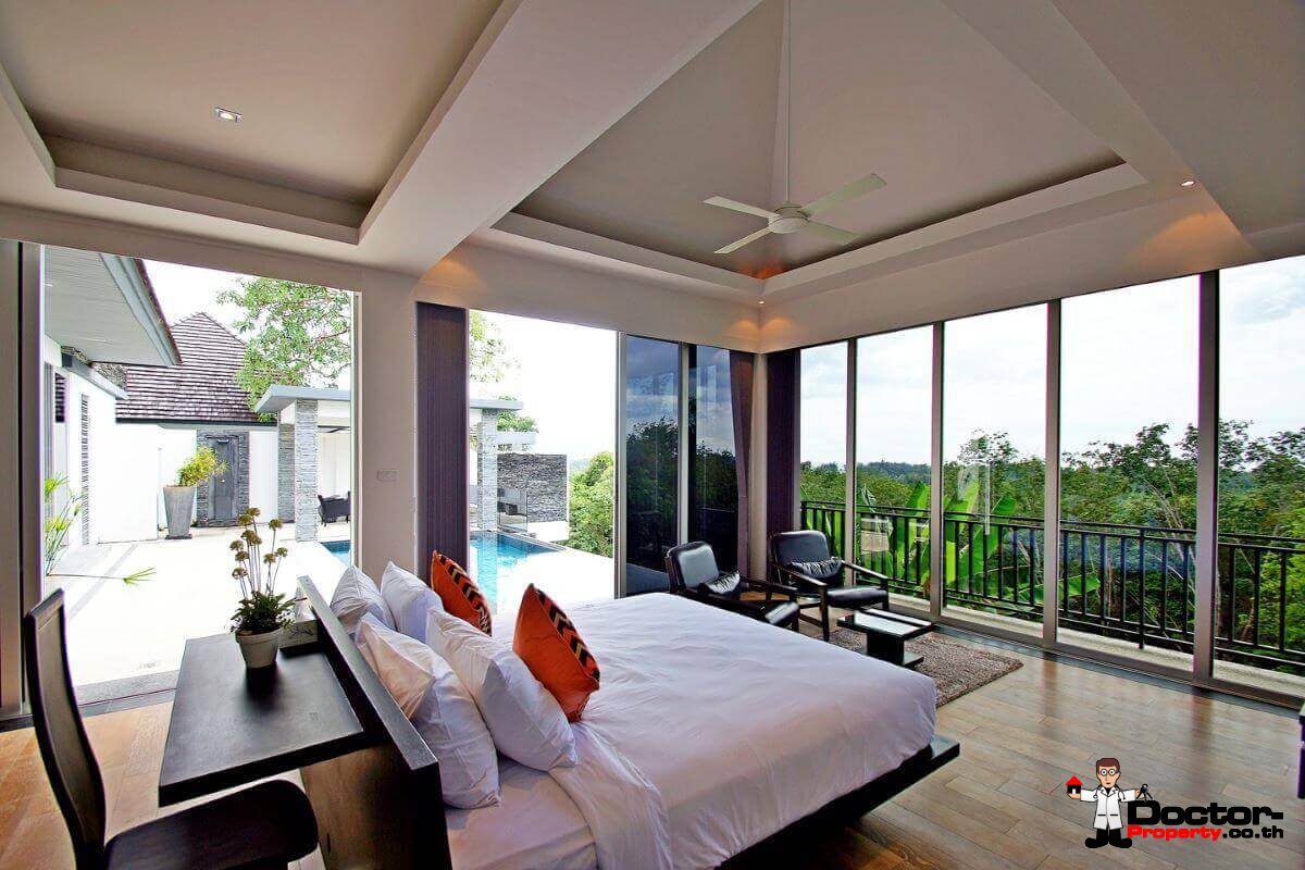 Panoramic Sea View Pool Villa 3 Bedroom - Layan Beach - Phuket - for sale