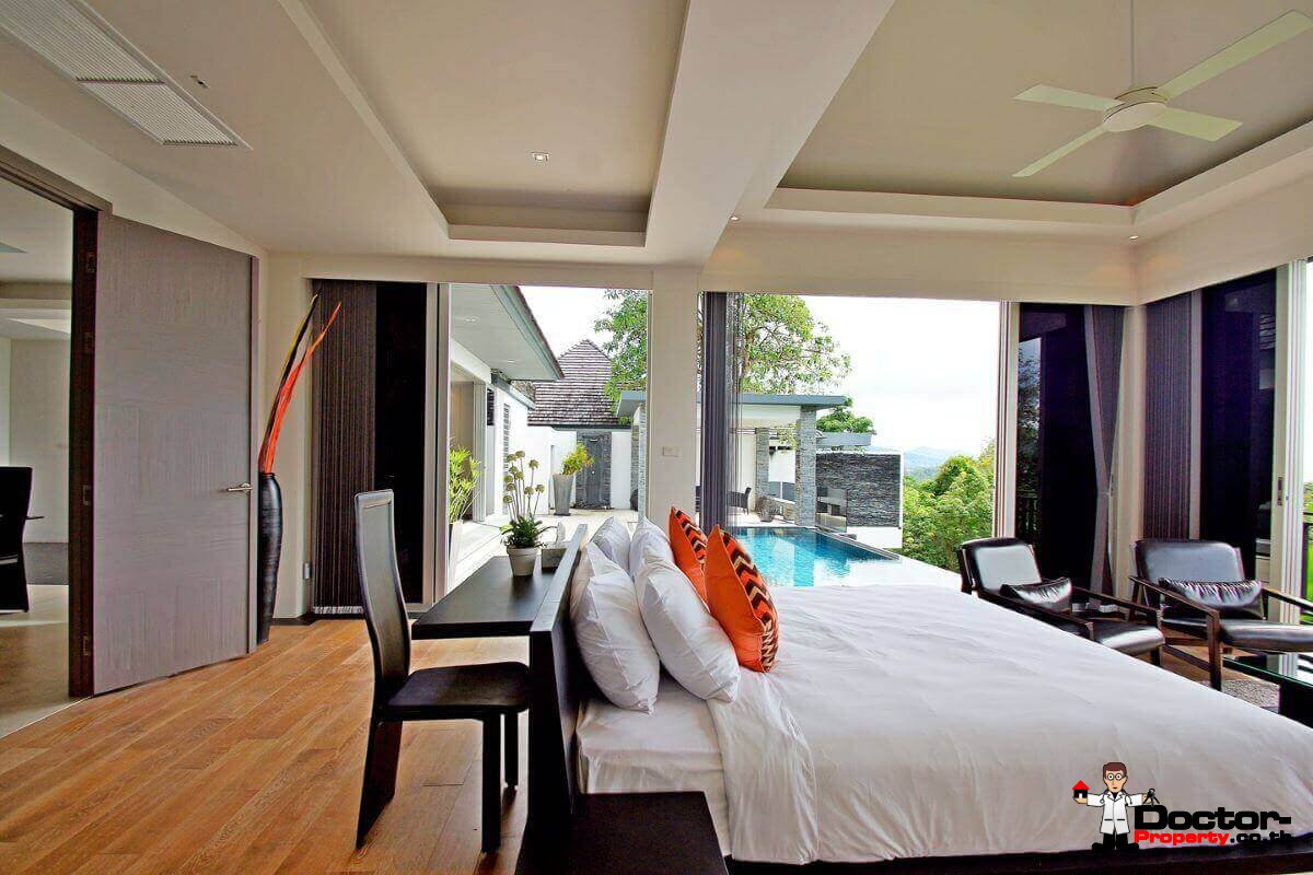 Panoramic Sea View Pool Villa 3 Bedroom - Layan Beach - Phuket - for sale