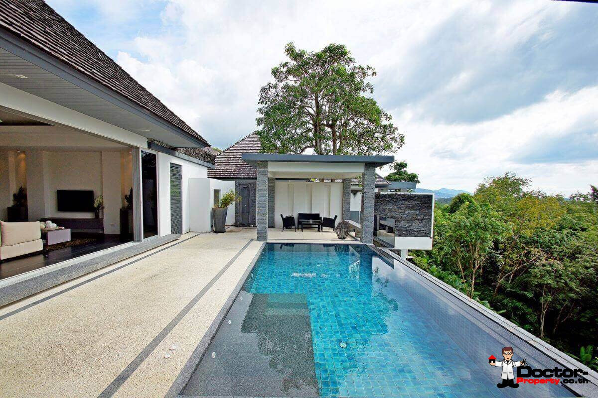 Panoramic Sea View Pool Villa 3 Bedroom - Layan Beach - Phuket - for sale