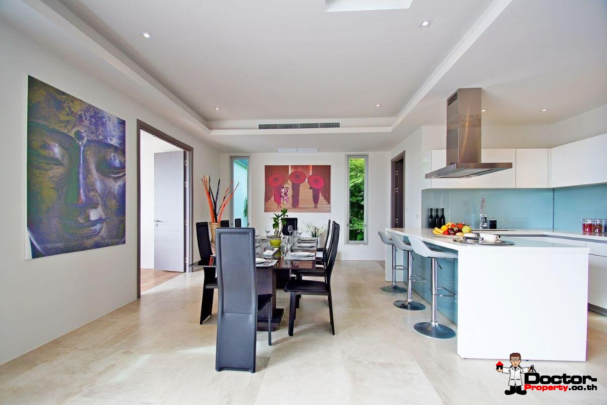 Panoramic Sea View Pool Villa 3 Bedroom - Layan Beach - Phuket - for sale