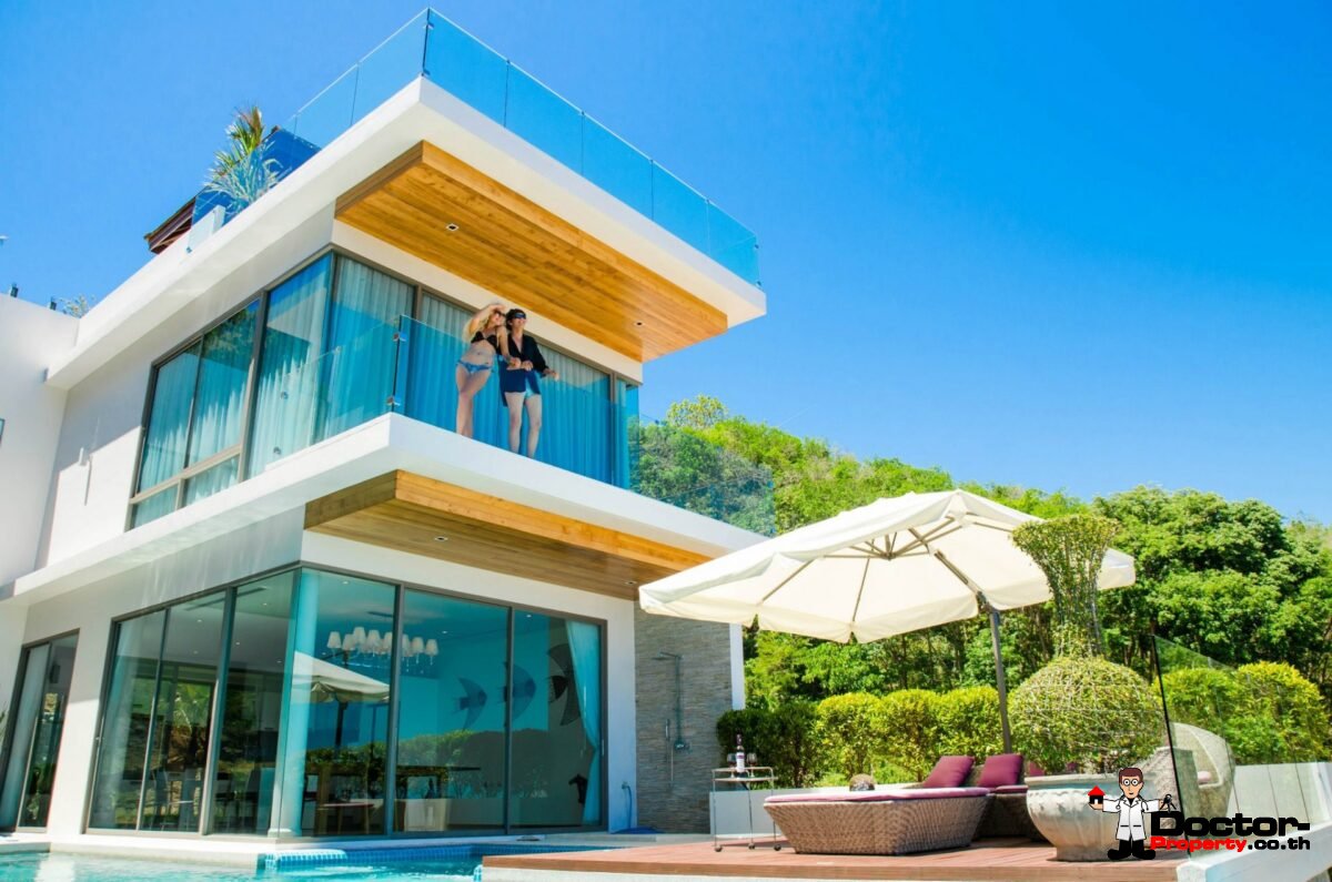 Remarkable 6 Bedrooms Luxury Sea View Pool Villa - Rawai Beach - Phuket - for sale
