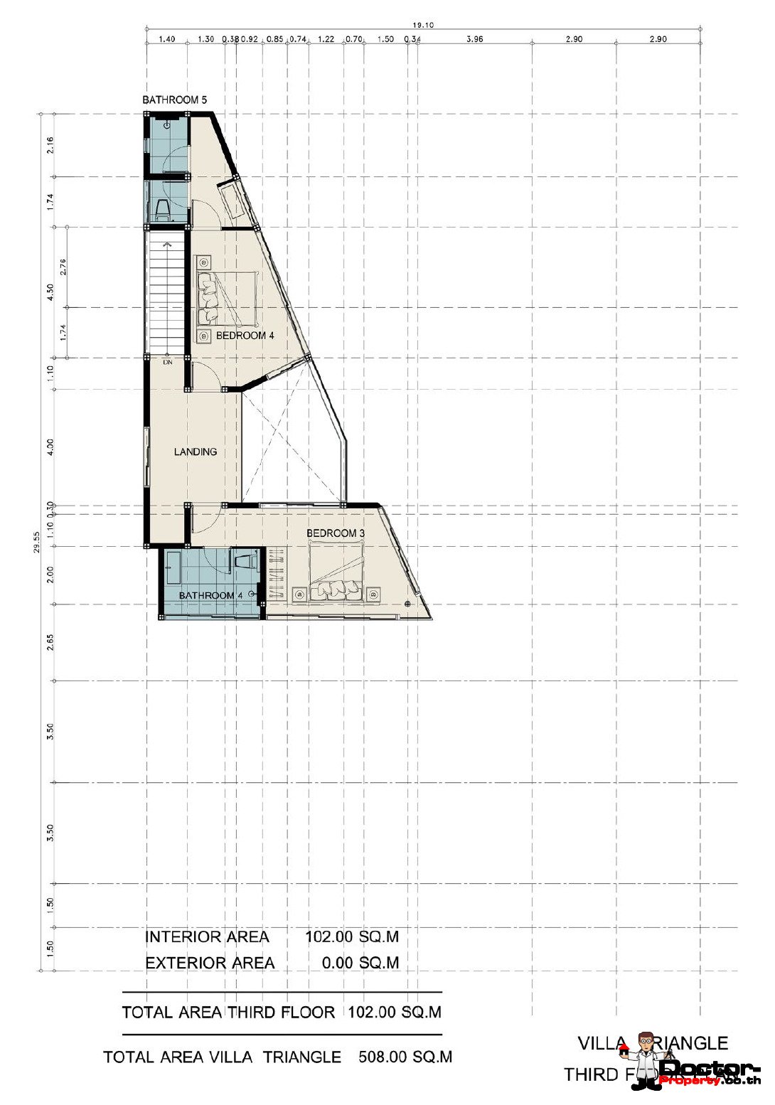 4 Bedroom Pool Villa with Sea View – Chaweng Noi, Koh Samui – For Sale