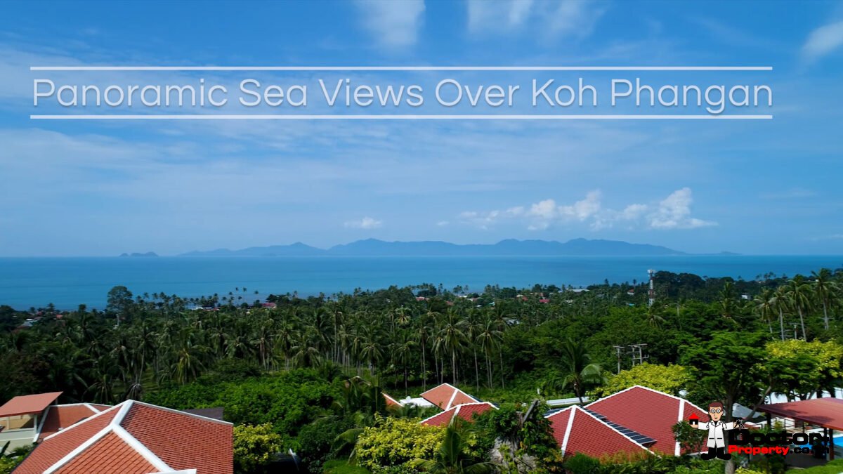 Refurbished 4 Bed Pool Villa with Seaview – Bang Por, Koh Samui – For Sale