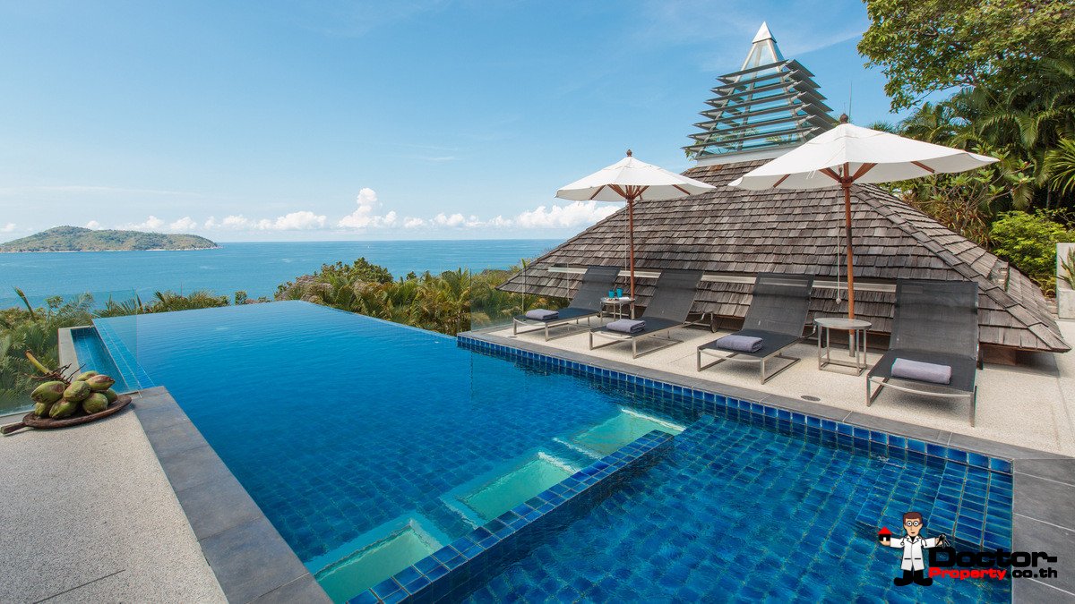 Sea View 5 Bedroom Luxury Villa Benyasiri – Kamala – Phuket – for sale