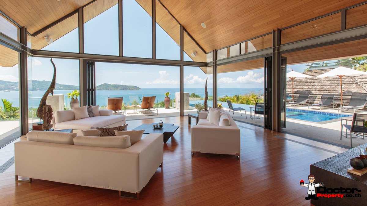 Sea View 5 Bedroom Luxury Villa Benyasiri – Kamala – Phuket – for sale