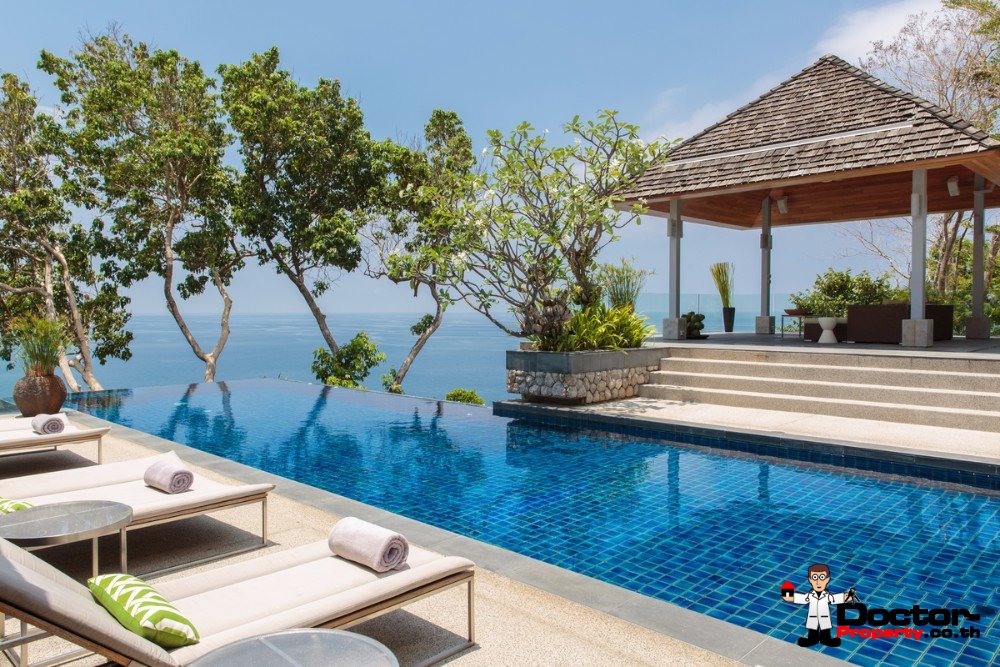 Stunning 5 Bedroom Oceanfront Hale Malia Villa – Kamala Beach – Phuket West – for sale