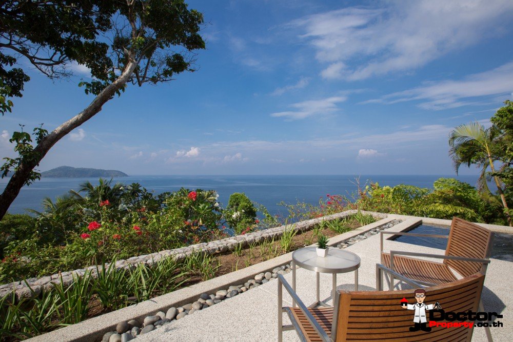 Stunning 5 Bedroom Oceanfront Hale Malia Villa – Kamala Beach – Phuket West – for sale