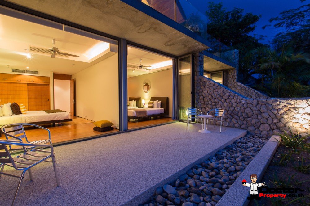 Stunning 5 Bedroom Oceanfront Hale Malia Villa – Kamala Beach – Phuket West – for sale