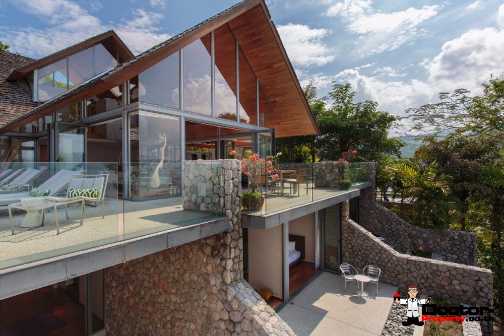 Stunning 5 Bedroom Oceanfront Hale Malia Villa – Kamala Beach – Phuket West – for sale