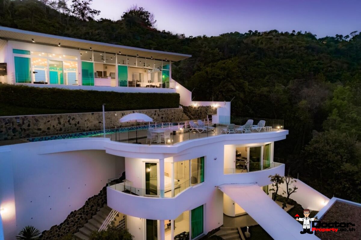 Stunning 6 Bedroom Seaview Villa- Neptune - Chalong - Phuket - for sale