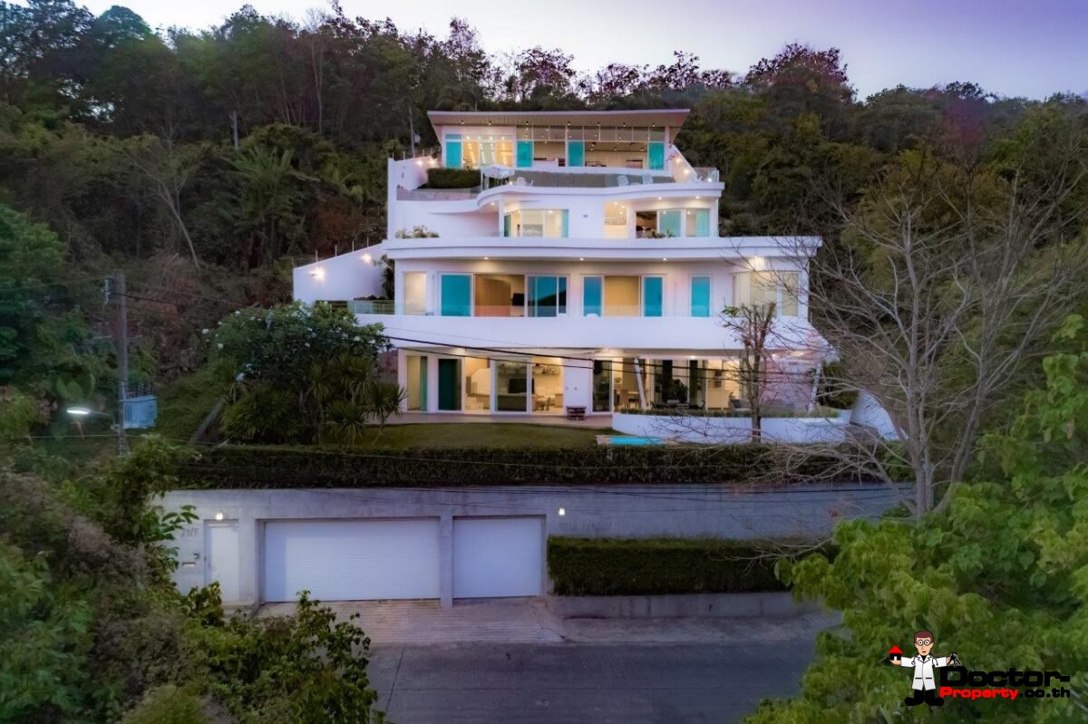 Stunning 6 Bedroom Seaview Villa- Neptune - Chalong - Phuket - for sale