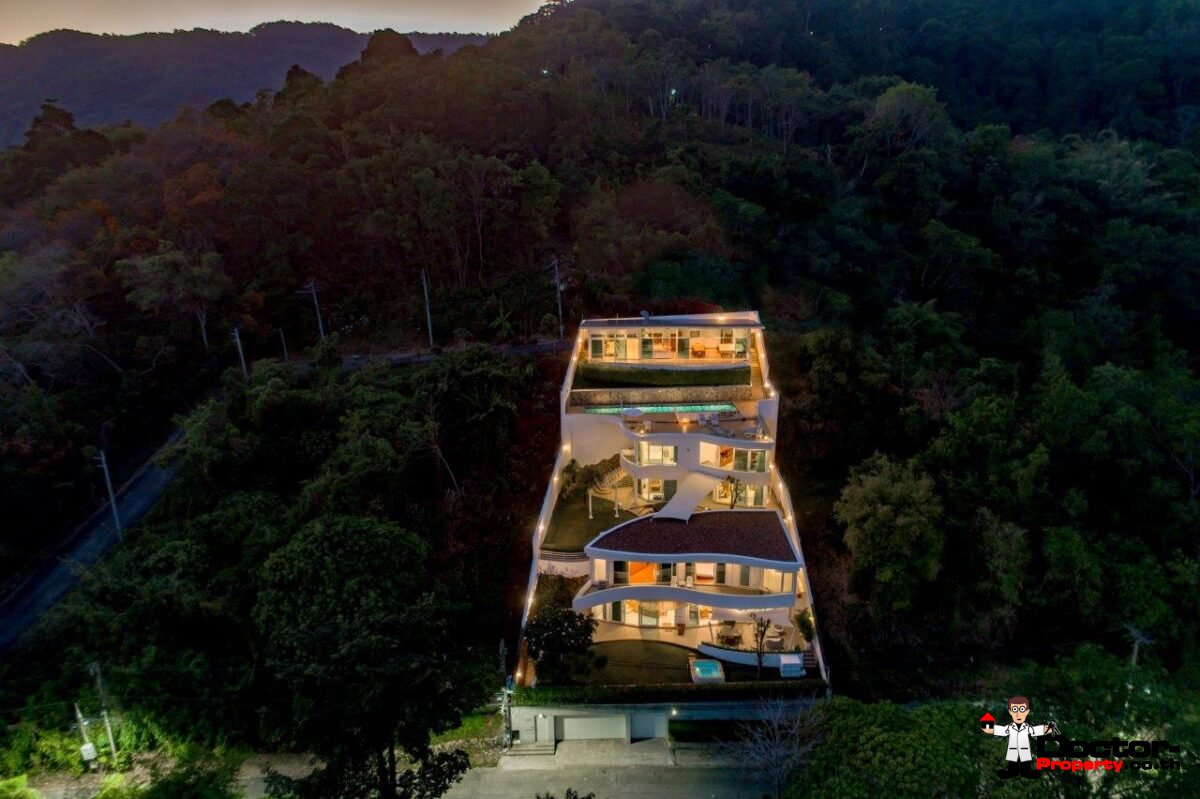 Stunning 6 Bedroom Seaview Villa- Neptune - Chalong - Phuket - for sale