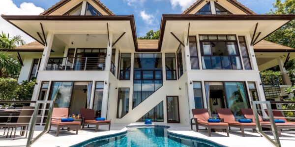 5 Bedroom Sea View Pool Villa – Bang Po, Koh Samui – For Sale