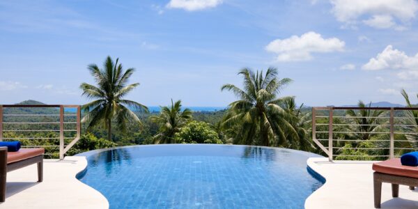 5 Bedroom Sea View Pool Villa – Bang Po, Koh Samui – For Sale