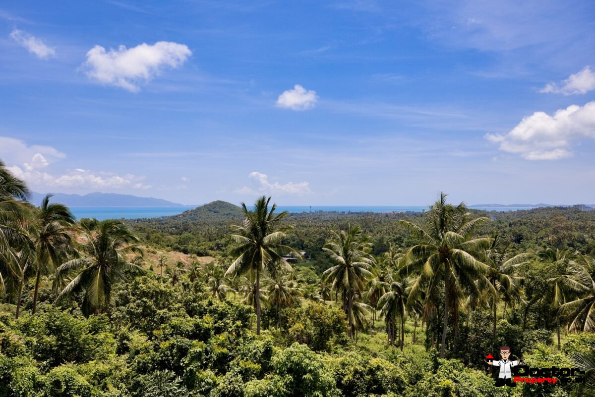 5 Bedroom Sea View Pool Villa – Bang Po, Koh Samui – For Sale