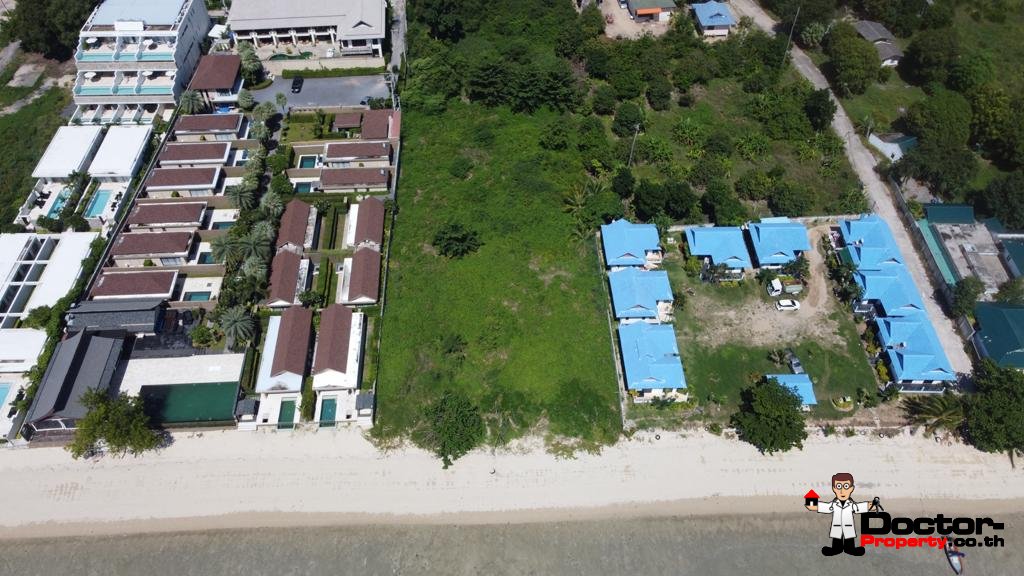 A Beautiful Beachfront Land In Prime Area of Plai Laem, Koh samui – For Sale