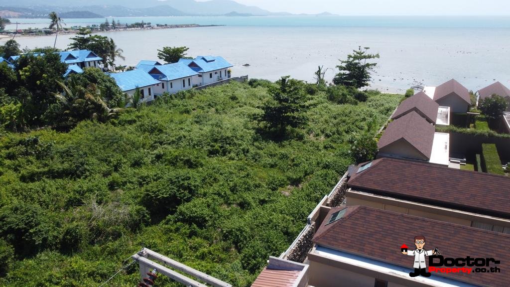 A Beautiful Beachfront Land In Prime Area of Plai Laem, Koh samui – For Sale