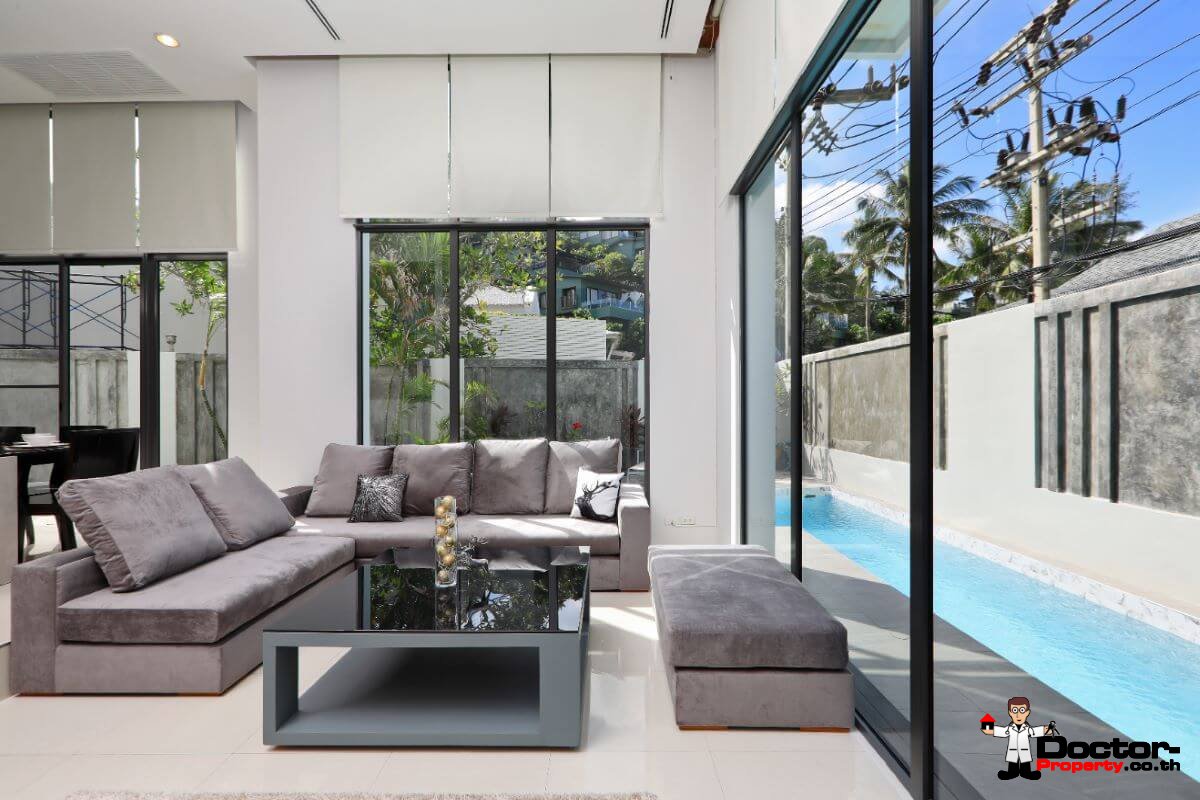 3 Bedroom Exclusive Private Pool Townhouse - Kata Noi Beach - Phuket South - for sale