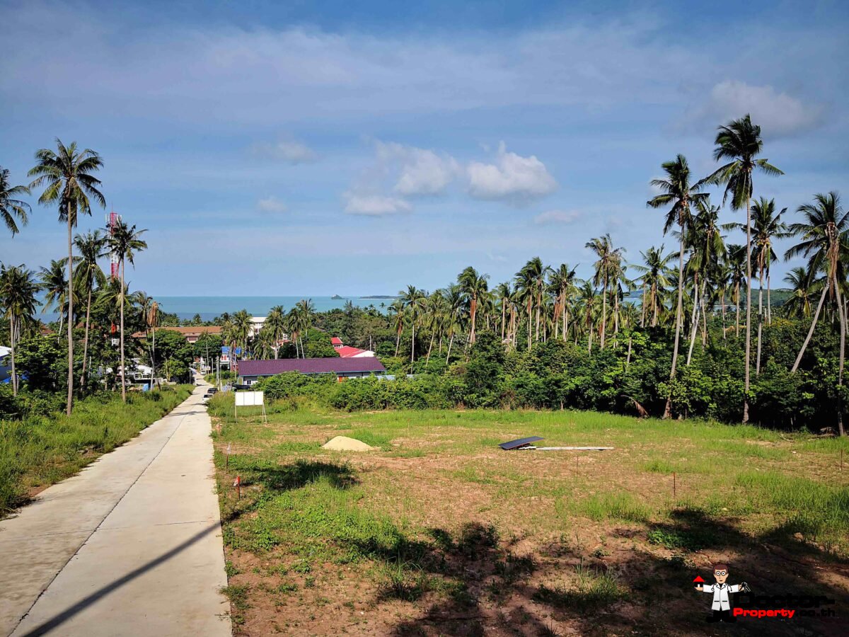 3 Bedroom Sea View Villa - Bophut - Koh Samui - for sale