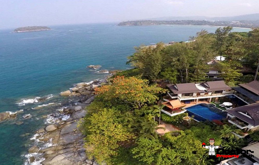4 Bedroom Ocean Front Pool Villa - Kata Beach - Phuket South - for sale