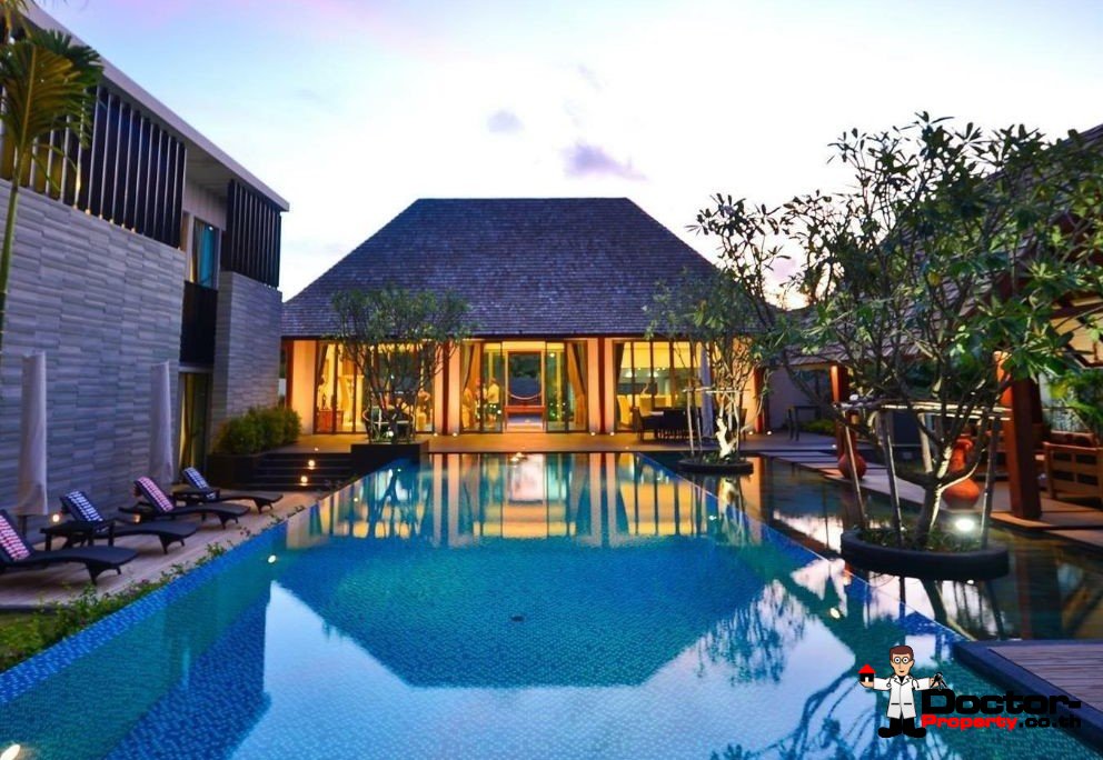5 Bedroom Pool Anchan Villa - Cherng Talay - Bang Tao Beach - Phuket West - for sale