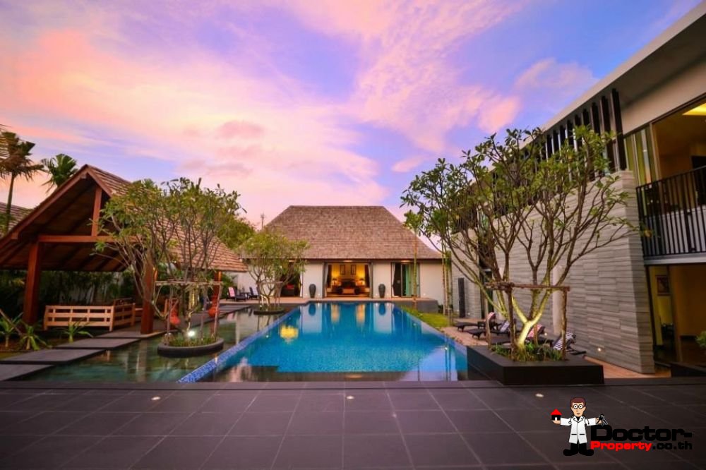 5 Bedroom Pool Anchan Villa - Cherng Talay - Bang Tao Beach - Phuket West - for sale