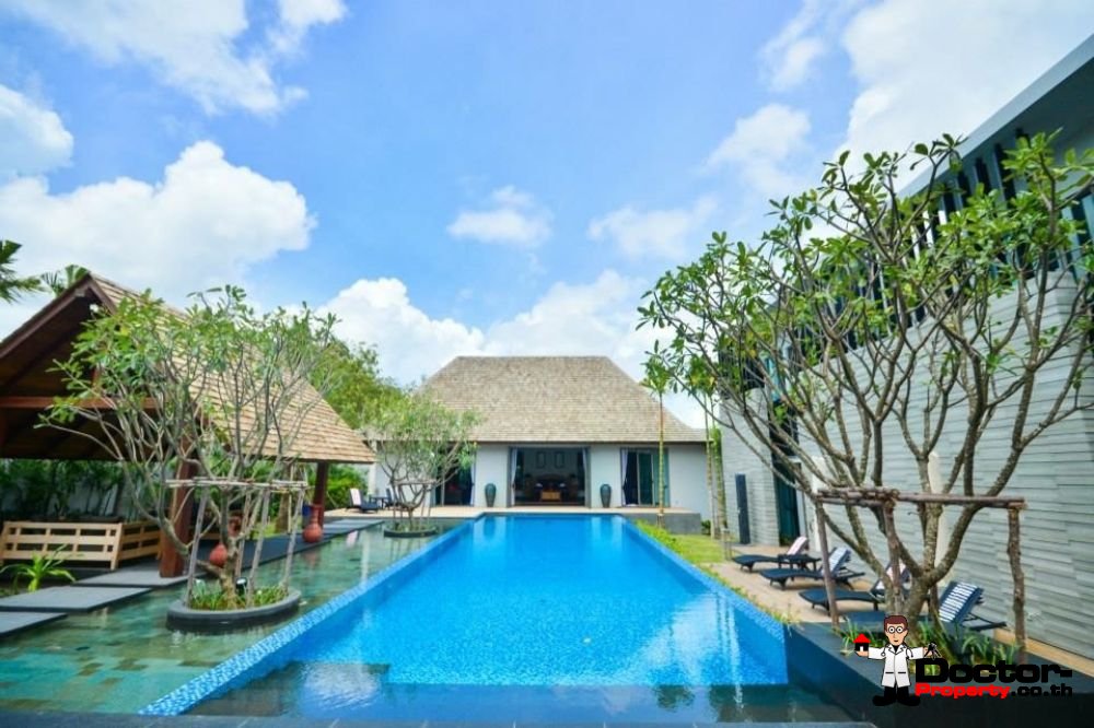 5 Bedroom Pool Anchan Villa - Cherng Talay - Bang Tao Beach - Phuket West - for sale