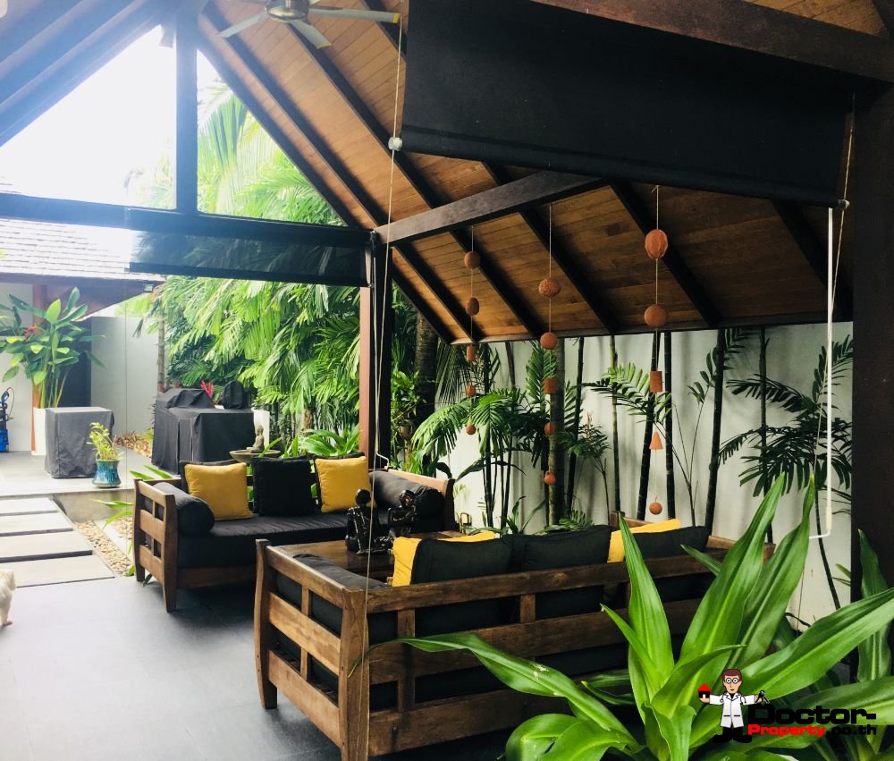 5 Bedroom Pool Anchan Villa - Cherng Talay - Bang Tao Beach - Phuket West - for sale