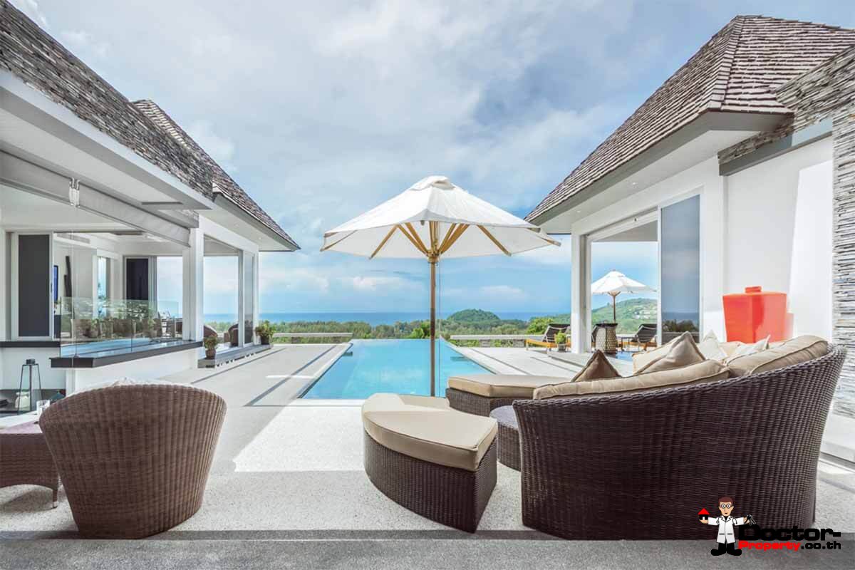 5 Bedroom Villa Bauhinia - Fantastic Sea View - Layan Beach - Phuket West - for sale