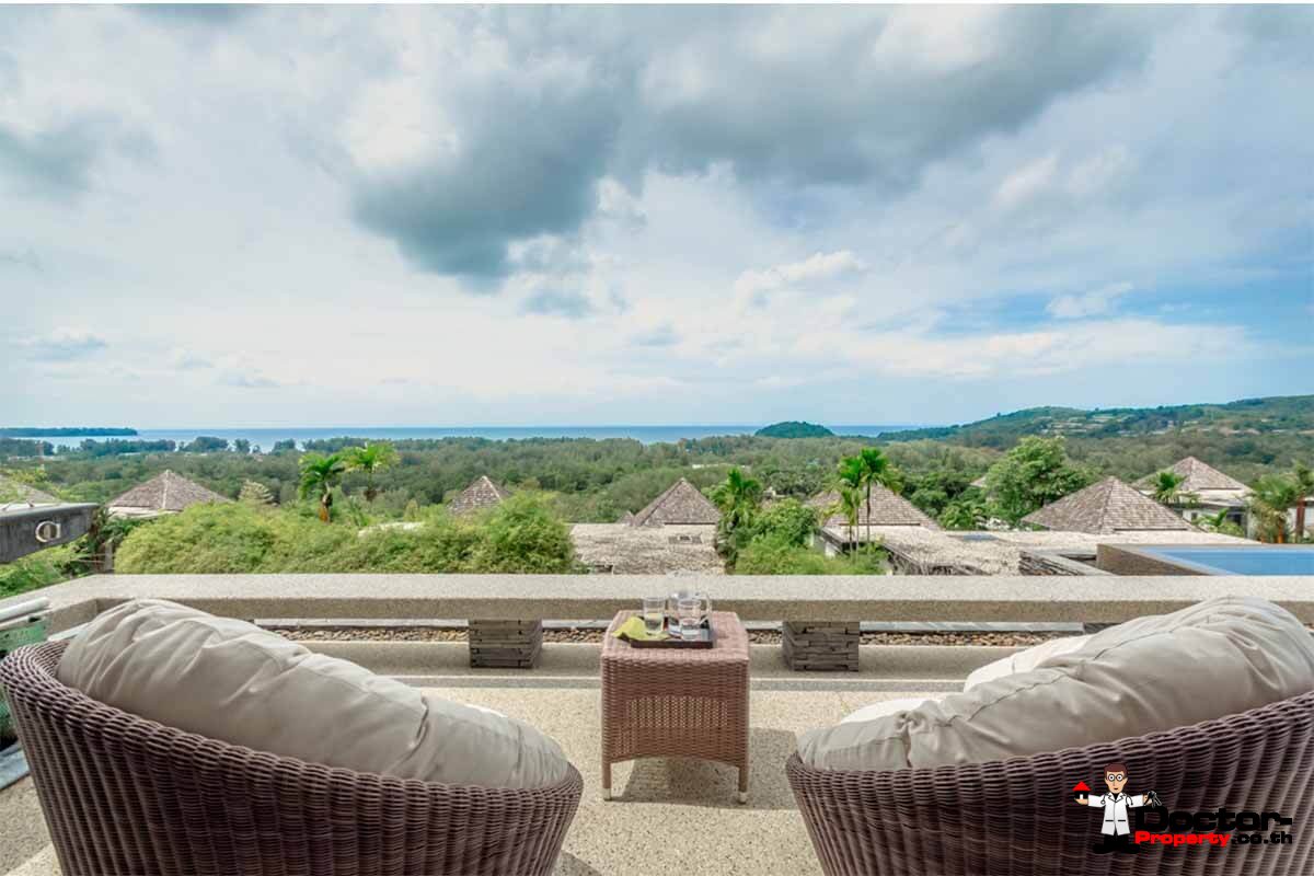 5 Bedroom Villa Bauhinia - Fantastic Sea View - Layan Beach - Phuket West - for sale