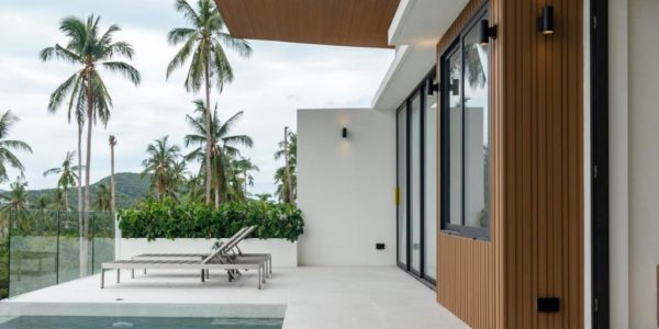 3 Bed Sea View Villa – Near Fisherman’s Village, Koh Samui – For Sale