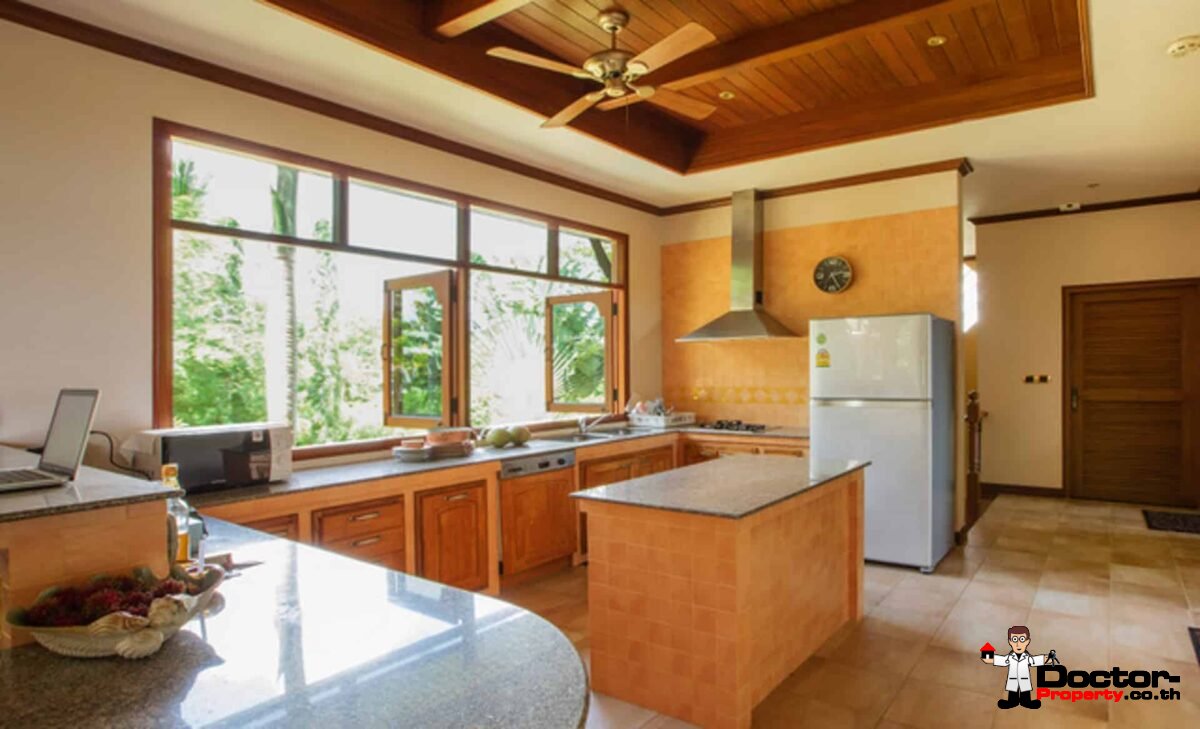 7 Bedroom Thai Style Sea View Pool Villa - Layan Beach - Phuket West - for sale