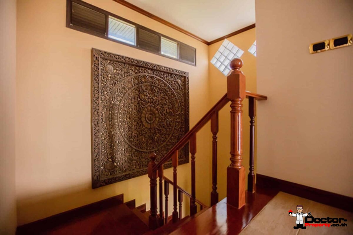 7 Bedroom Thai Style Sea View Pool Villa - Layan Beach - Phuket West - for sale