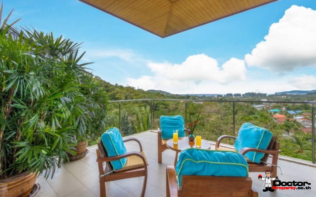 Amazing 5 Bedroom Sea View Villa - Bang Tao Beach - Phuket West - for sale